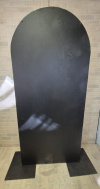 Black Full Arch Wall